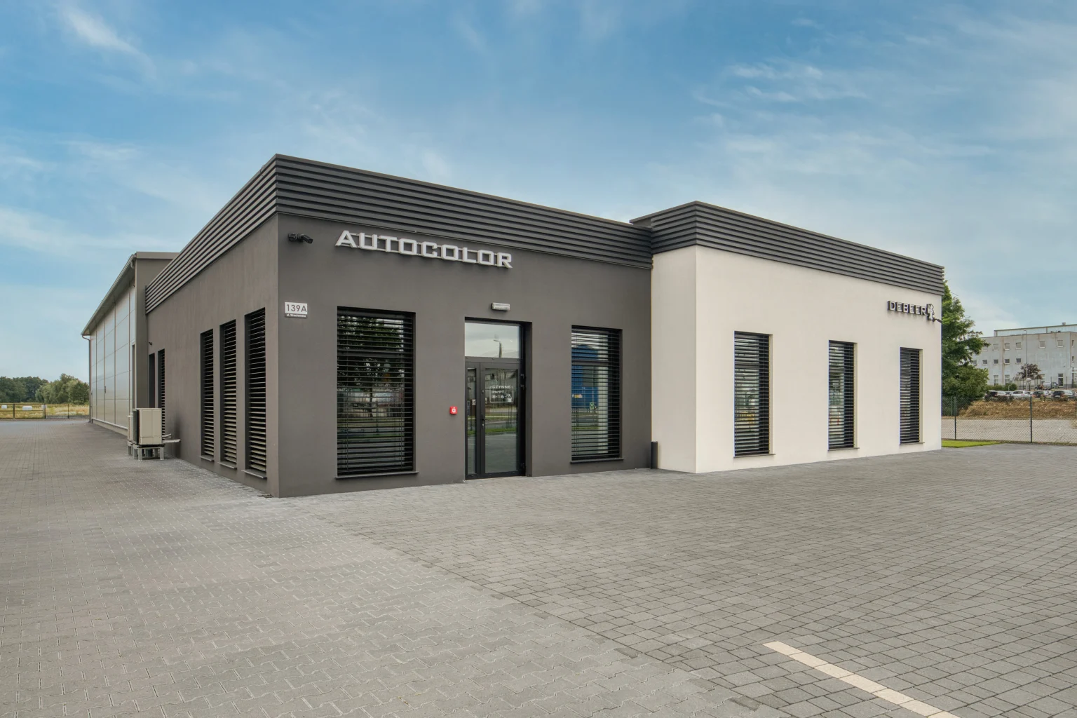 Siedziba AutoColor Gostyń, ul. Wrocławska 139a